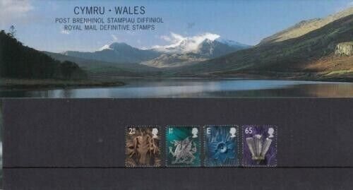 2002 Wales Regional Machins 2nd 1st E & 65p Presentation Pack no 56 Cat £12