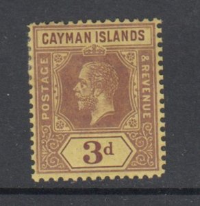 CAYMAN ISLANDS # 37 Mint  o.g. Very light hinge remnant - S.G. # 43
