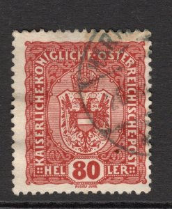 Austria  Scott # 157  used single