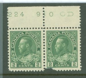 Canada #107 Unused Multiple