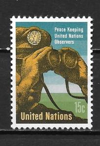 United Nations 160 UN Observers single MNH