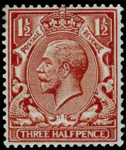 SG420 SPEC N35(1), 1½d red-brown, NH MINT.