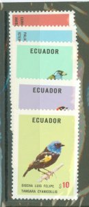 Ecuador #876-80  Single (Complete Set)