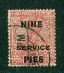 India 1921 #O66 U SCV (2022) = $0.60