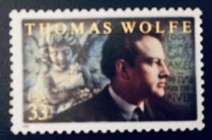 United States #3444  Thomas Wolfe  MNH