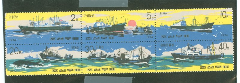 Korea (North) #1286a-f Mint (NH) Single (Complete Set)