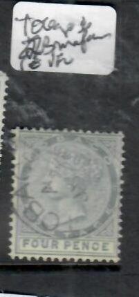 TOBAGO QV 4D  SG 22B   MALFORMED CE  VFU           P0624H