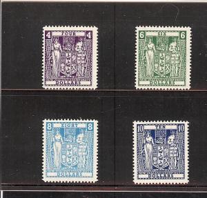 New Zealand, AR102-05, Postal-Fiscal Singles,**MNH**