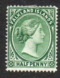 Falklands Island 9 Mint hinged