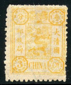 CHINA SC# 17 MINT HINGED  AS SHOWN
