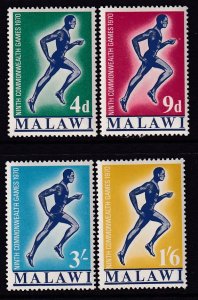 Malawi 132-135 MNH VF