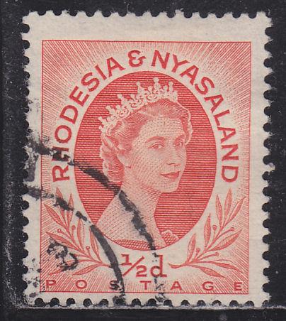 Rhodesia & Nyasaland 141 Queen Elizabeth II 1954