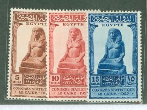 Egypt #150-152 Unused Single (Complete Set)