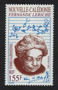 New Caledonia Fernande Leriche educator and author 155f 2001 MNH SG#1242 MI#1250