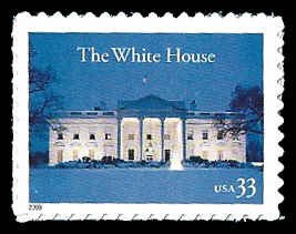 PCBstamps    US #3445 33c White House, MNH, (14)