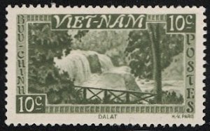 VIETNAM  1951 Sc 1 Mint NH, VF, 10c Waterfall