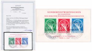 Germany Michel 9NB3a Used on piece with very slight staining otherwise flawless.