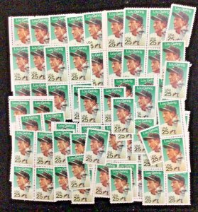 2417 Henry Louis “Lou” Gehrig, Baseball 100 MNH 25 c   FV $25  1989