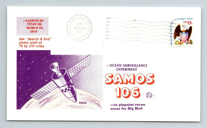 1976 SAMOS 106 - Ocean Surveillance Experiment - F1045