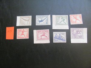 Germany 1936 MNH SC B82-89 XF 140 EUROS (203)