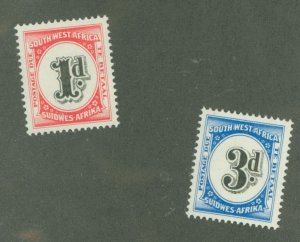 South West Africa #J94-5 Mint (NH)