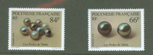French Polynesia #663-64 Mint (NH) Single (Complete Set)