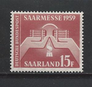  Saar Sc # 321 mint unhinged 