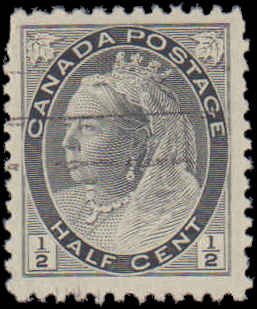 Canada #66, Incomplete Set, 1897-1898, Used
