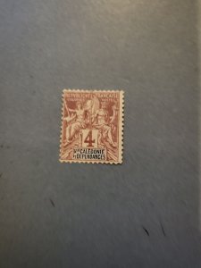 Stamps New Caledonia Scott #42 hinged