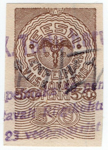 (I.B) Estonia Revenue : General Duty 50p