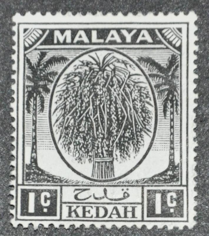 DYNAMITE Stamps: Malaya Kedah Scott #61  UNUSED