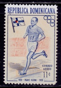 Dominican Republic, 1957, Olympian, Paavo Nurmi, 11c,  sc#C97, MNH