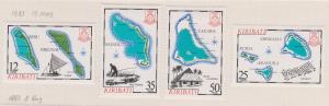 Kiribati Sc#422-425 MH