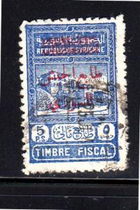 SYRIA #RA1     1945  OVERPRINTS  USED