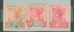 Seychelles #2/4-5 Used