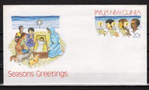 Papua New Guinea, 1994 issue. Christmas Postal Envelope. ^