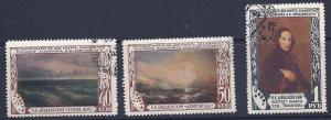 Russia 1950 Sc# 1529-31