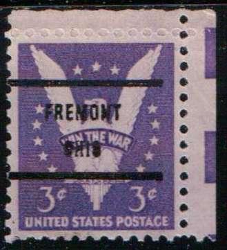 U.S. Precancel - Oho, Fremont - 905-71