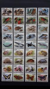 Burundi 2011. - LOT Thematics ** MNH 27 complete sets (perforated) - 3 photos