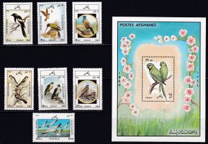 Afghanistan, Fauna, Birds MNH / 1985