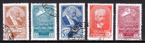 Russia - Scott #789-793 - Used/CTO - See description - SCV $10