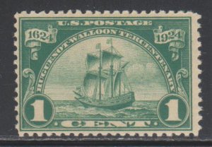 United States,  1c Mayflower (SC# 614) MNH