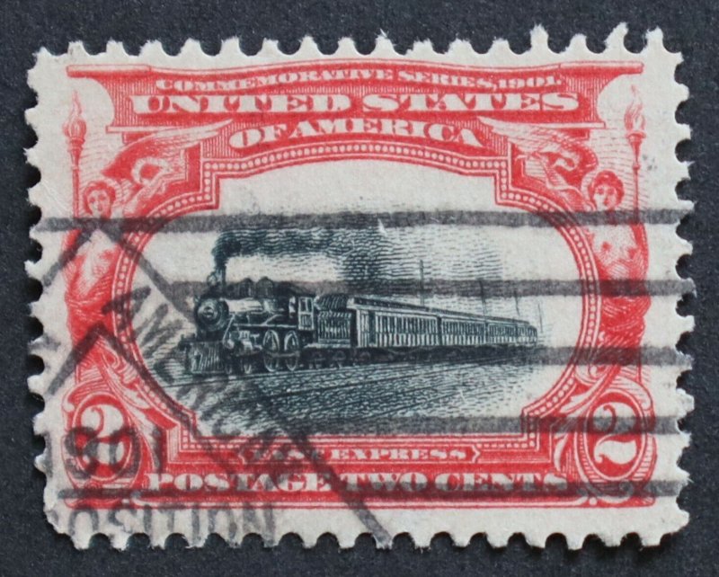 U.S. Used #295 2c Pan-American Expo, Jumbo. Lovely Expo Cancel. Choice!