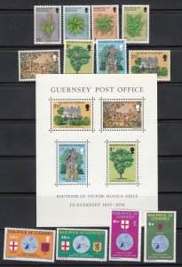 Guernsey 1975 Commemoratives - Unmounted mint