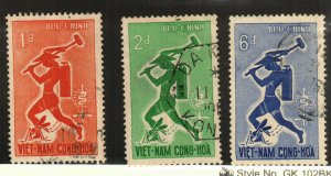 Vietnam #186-8 used