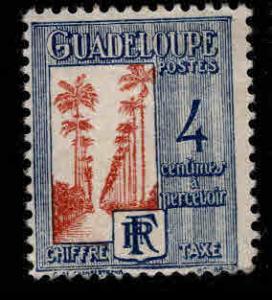 GUADELOUPE Scott J26 Postage due stamp typical centering