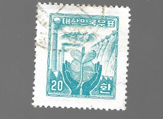 South Korea 1955 - Scott #211 *