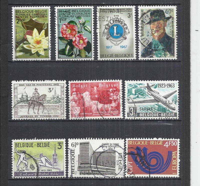 TEN AT A TIME - BELGIUM - POSTALLY USED COMMEMORATIVE 53