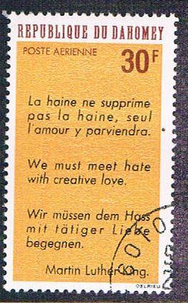 Dahomey C71 Used MLK Quote (BP0978)