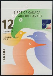 Canada 1846c Booklet BK225b MNH Birds